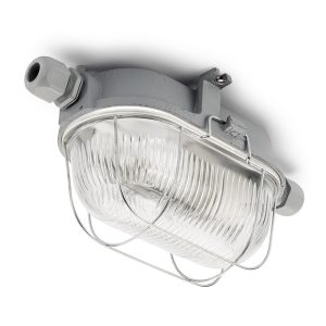 Kelderlamp gietijzer (Bulleye)