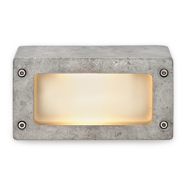 Wandlamp blok aluminium - Afbeelding 4
