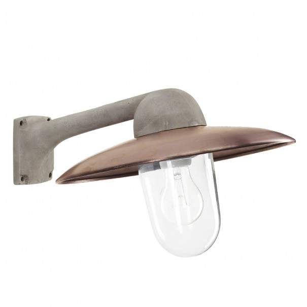 Buitenlamp Fabrique Ruw aluminium/koper