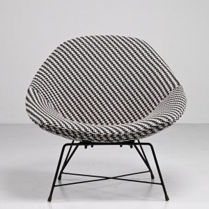 Augusto Bozzi fauteuil voor Saporiti