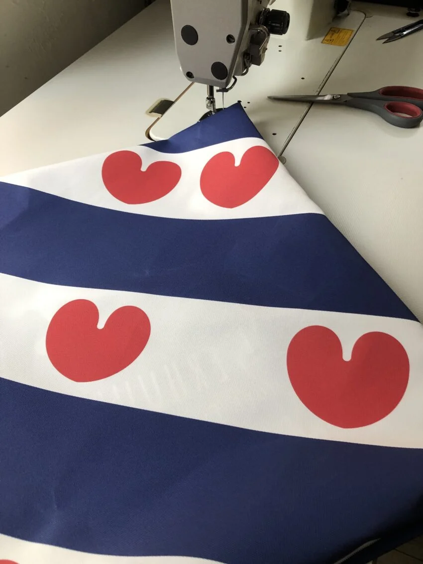 Buitenkussen Friesland Friese Vlag - Afbeelding 5