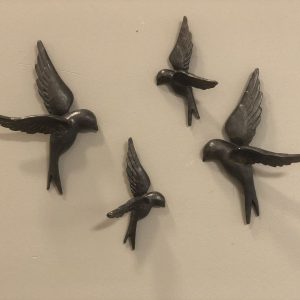 Set van 4 vogels