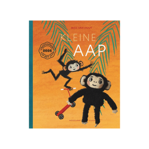 Kleine Aap (met knuffel)- Mies van Hout