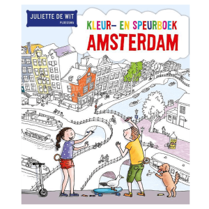 Kleur- en speurboek Amsterdam – Juliette de Wit