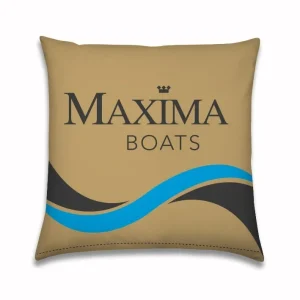 Maxima Bootkussens Goud lichtblauw