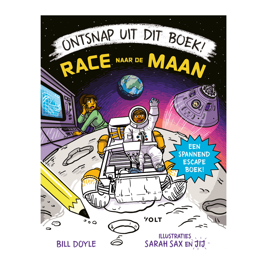 Ontsnap uit dit boek! Race naar de maan – Bill Doyle