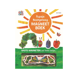 Rupsje Nooitgenoeg magneetboek – Eric Carle