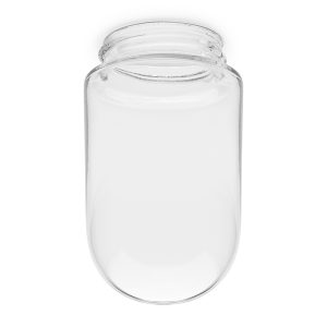 Schutglas 60W met ronde punt