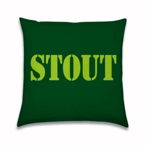 STOUT Bootkussens Donkergroen Limegroen