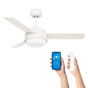 Dimbare plafondventilator Braxton Ø106cm – Kwalitatief & Stijlvol